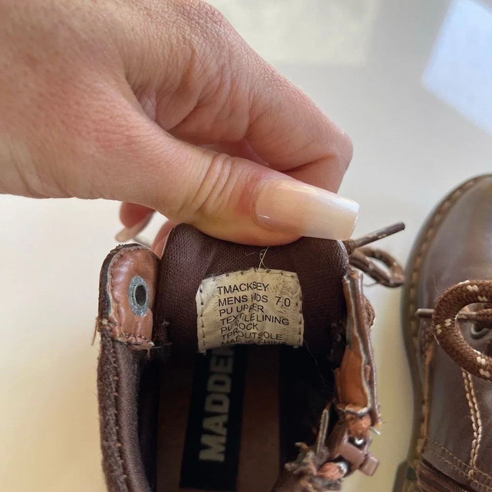 Steve Madden very gently